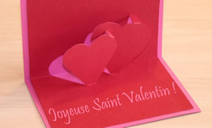 フランスのバレンタインデー フランス語 バレンタインカード